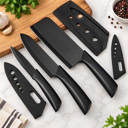 Stainless Steel 3 Pieces Professional Kitchen Knife Set